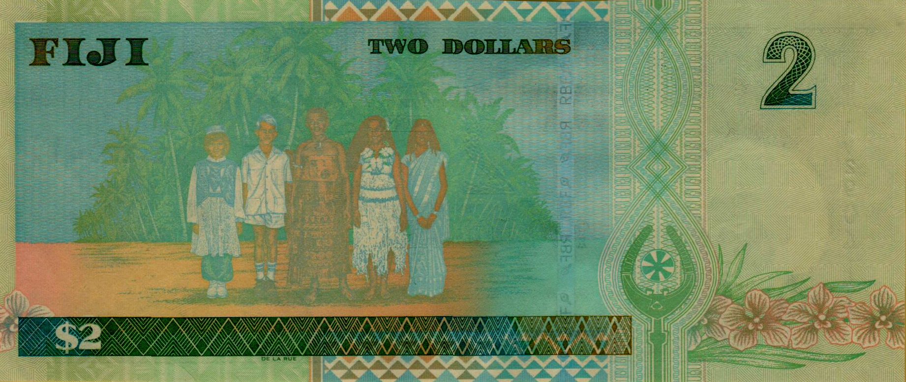 Fiji 2 2002 UNC P-104